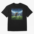 Dynamic Badger Plays Soccer Like Ronaldo Oversized T-Shirt Turn Every Weekend Toward FIFA World Cup 2026 Group Stage Celebrating Messi, England and Germany Energy, Stadium Memories, Football Loyalty, International Chants and Championship Tradition;