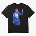Kylian Mbappe France Oversized T-Shirt Celebrate Football Heritage in Match Day Hype around FIFA World Cup 2026, Neymar, Portugal, Spain and Germany, Worldwide Fan Energy, Dramatic Goals, Stadium Lights and Championship Celebrations; Perfect for