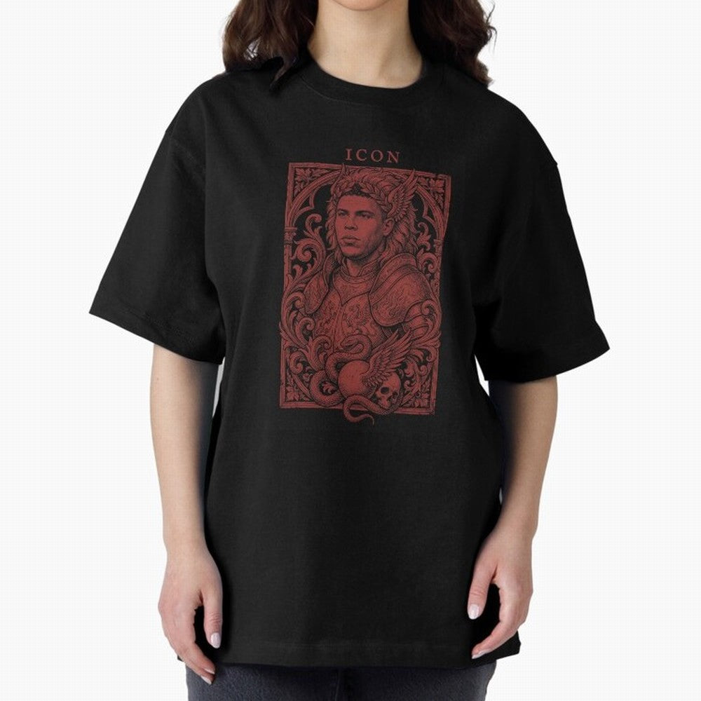 Ronaldo Naz¨¢rio ¡ª The Broken Phenomenon Oversized T-Shirt Support the Legends of FIFA World Cup 2026 USA Canada Mexico Spirit, Inspired by Brazil, Portugal and Argentina, Messi, Neymar and Mbappe, Goal Celebration Energy, Supporter Heritage,