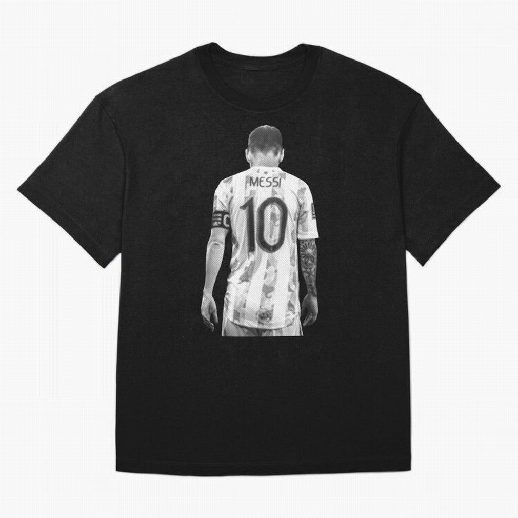 messi Oversized T-Shirt Follow the Road to FIFA World Cup 2026 USA Canada Mexico for Fans of Messi, CR7 and Mbappe and Argentina, France and Brazil, Bringing Vintage Soccer Flavor, Modern Football Stars, National Flags and Final Night Emotion;
