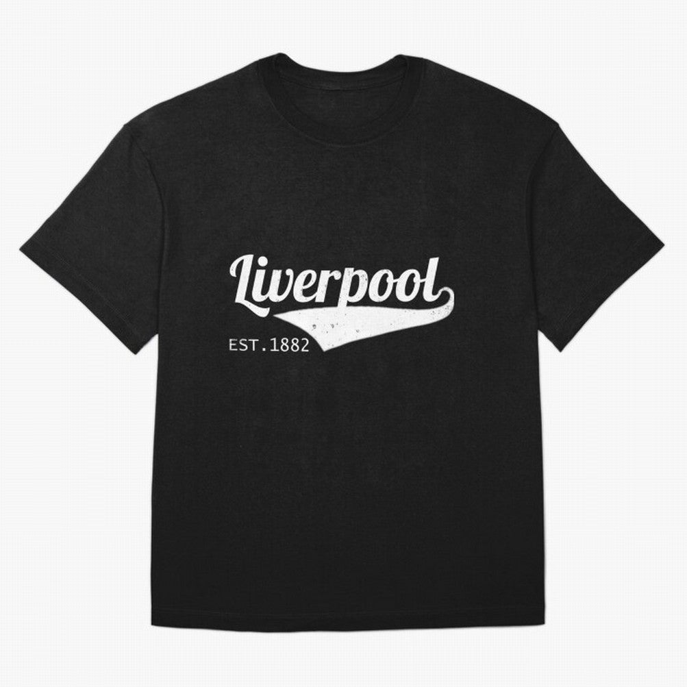 Liverpool Oversized T-Shirt Celebrate the Next Chapter of FIFA World Cup 2026 for Fans of Haaland and France and Portugal, Bringing Retro Football Energy, Iconic Rivalries, Trophy Chase Drama and Stadium Atmosphere; Made for Die Hard Supporters,