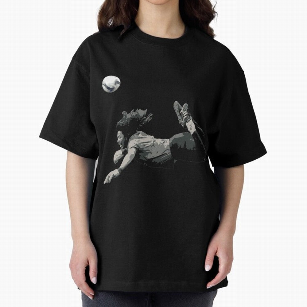 Rene Higuitas Scorpion Kick35 Oversized T-Shirt Bring World Football Passion into the FIFA World Cup 2026 Group Stage Journey through Mbappe Highlights, Portugal, Spain and Germany Pride, Game Day Rituals, Football Legends, Country Pride and the
