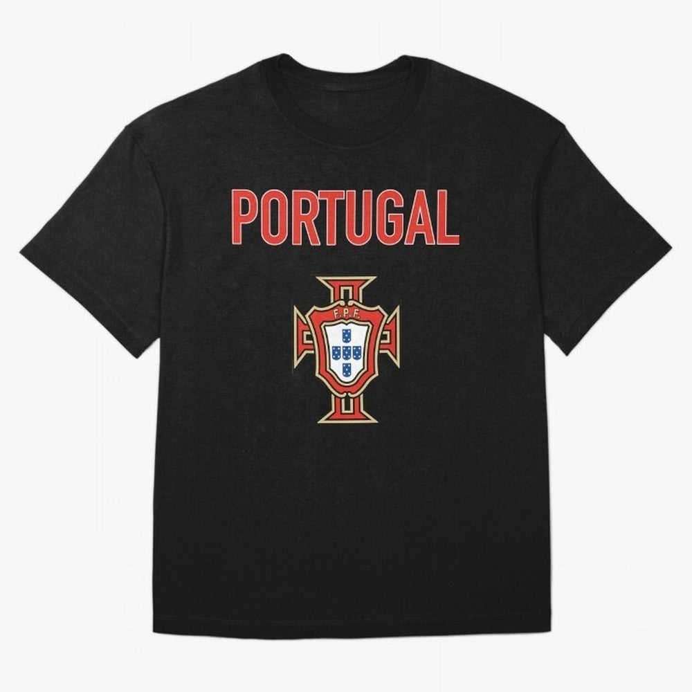 Portugal Oversized T-Shirt Get Ready for Global Football Passion for FIFA World Cup 2026 USA Canada Mexico, Driven by Cristiano Ronaldo, Spain, Football Festival Excitement, Trophy Ambitions, Country Rivalries and Star Player Buzz; Perfect for