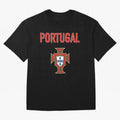 Portugal Oversized T-Shirt Get Ready for Global Football Passion for FIFA World Cup 2026 USA Canada Mexico, Driven by Cristiano Ronaldo, Spain, Football Festival Excitement, Trophy Ambitions, Country Rivalries and Star Player Buzz; Perfect for