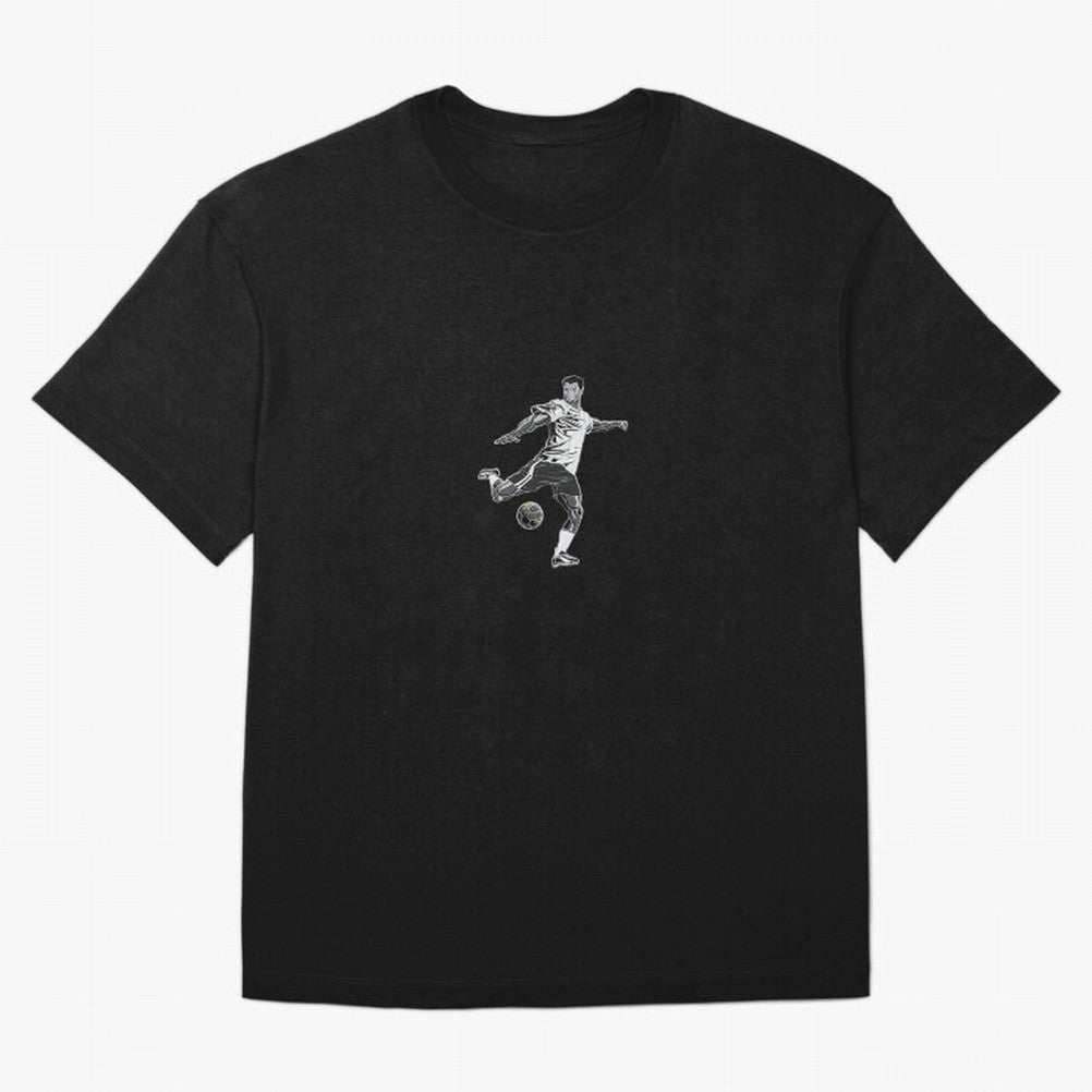 Fooball player Oversized T-Shirt Live the Energy of FIFA World Cup 2026 Spirit, Celebrating Brazil, Portugal and Argentina, CR7, Football Passion, Legendary Performances, Festival Vibes and Supporter Community; Ideal for Passionate Fans Who Love