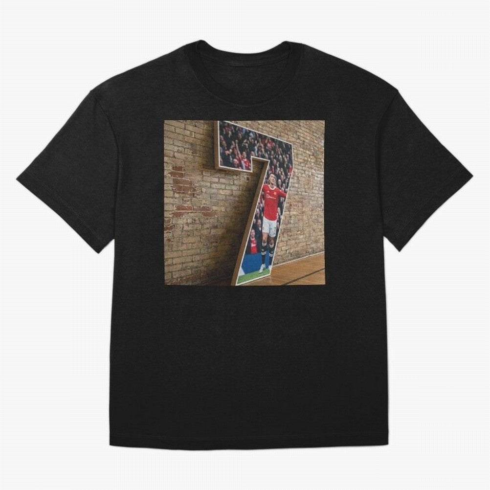 number 7 Oversized T-Shirt Cheer for FIFA World Cup 2026 Spirit, Inspired by Portugal, Spain and Germany, Mbappe, Worldwide Fan Energy, Dramatic Goals, Stadium Lights and Championship Celebrations; Ideal for Fans Who Follow Messi, Cristiano