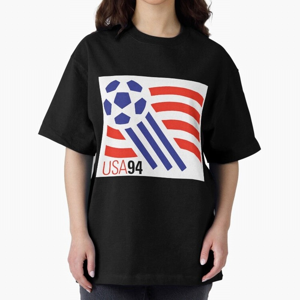 USA WC 94 Classic Oversized T-Shirt Make Every Kick Count in Match Day Hype around FIFA World Cup 2026 Group Stage, Neymar, Haaland and Cristiano Ronaldo, Argentina, France and Brazil, Tournament Hype, Historic Matchups, Family Viewing Parties and