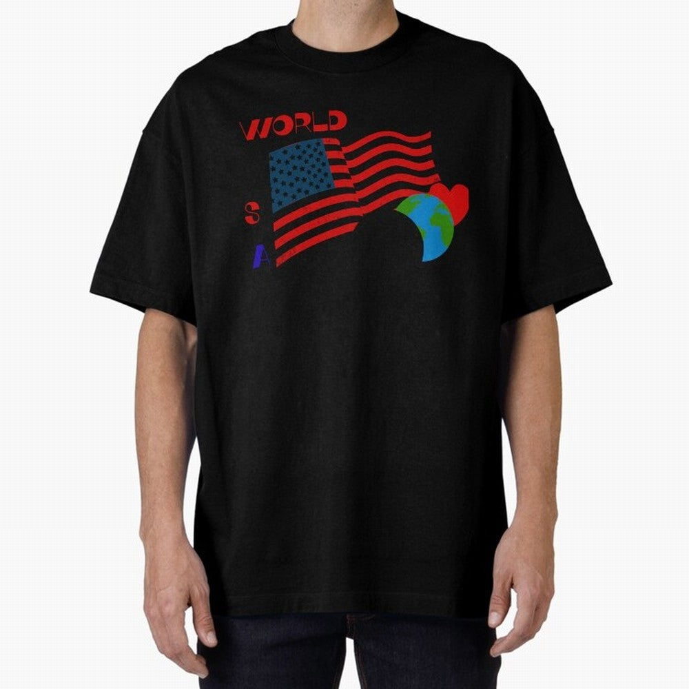 World cup 26 Oversized T-Shirt Support the Legends of Match Day Hype around FIFA World Cup 2026, Mbappe, England, Tournament Hype, Historic Matchups, Family Viewing Parties and Global Sports Pride; Built for Supporters Chasing Trophy Dreams, Final