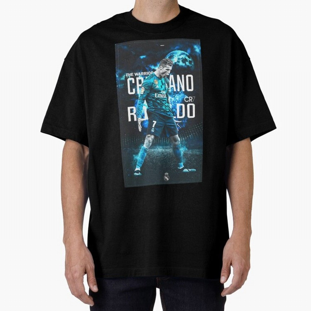Ronaldo Oversized T-Shirt Follow FIFA World Cup 2026 Spirit, Filled with Argentina, Haaland, Stadium Memories, Football Loyalty, International Chants and Championship Tradition; Great for Watch Parties, Sports Bars, Family Nights, Fan Clubs and