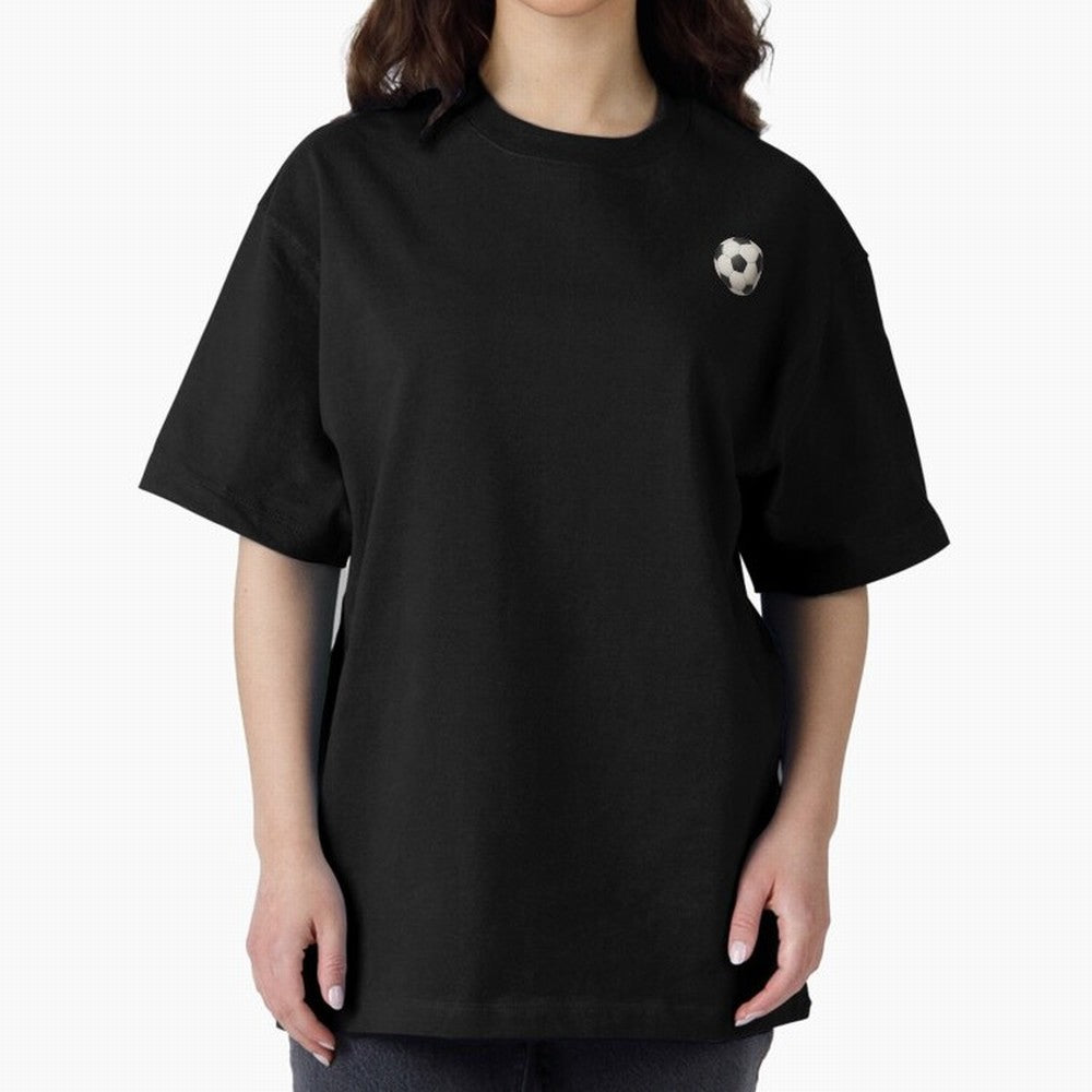 Soccer Ball Oversized T-Shirt Fuel Your Fan Pride for FIFA World Cup 2026 Group Stage for Fans of Neymar, Haaland and Cristiano Ronaldo and Argentina, France and Brazil, Bringing Match Day Excitement, Supporter Culture, Golden Goals and Global
