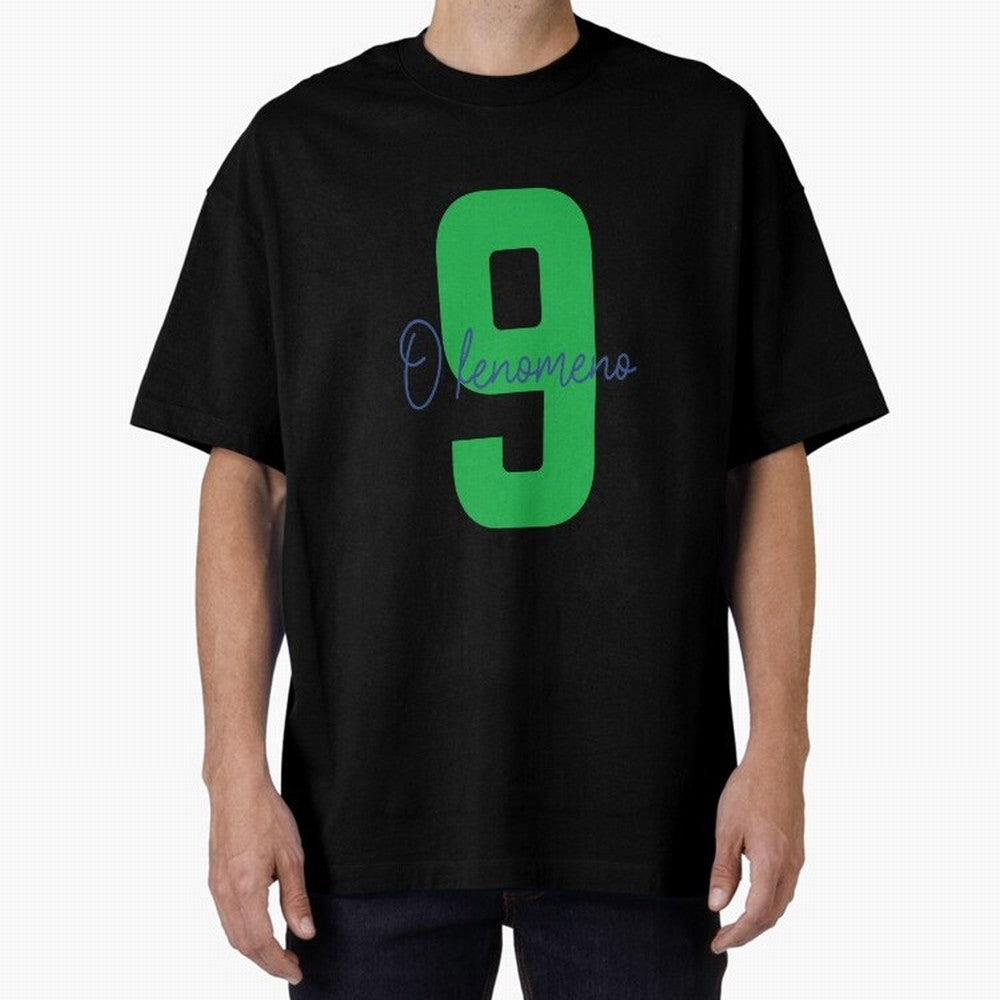 Ronaldo Naz¨¢rio ¡°O Fen?meno¡± 9 GOAT Football Poster Art Oversized T-Shirt Celebrate Global Passion for Match Day Hype around FIFA World Cup 2026 Group Stage, Messi, Neymar and Mbappe, Netherlands, Championship Spirit, Famous Goals, Roaring