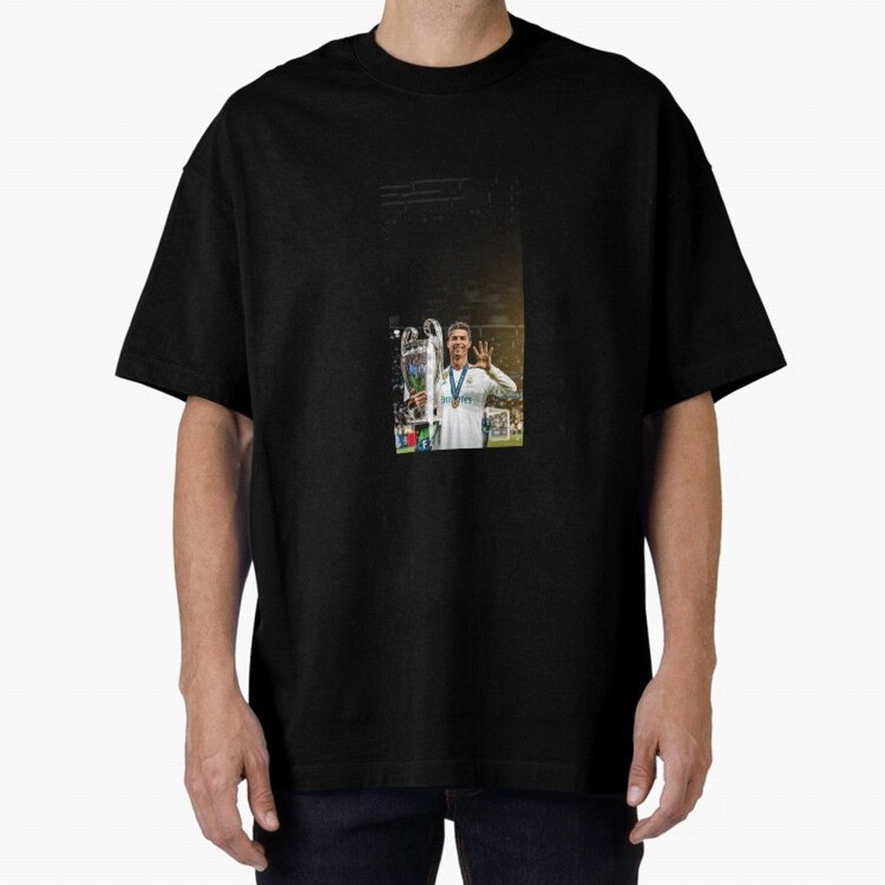 Ronaldo Oversized T-Shirt Bring Legendary Rivalry Energy to FIFA World Cup 2026 Centered on Haaland and Mbappe, Argentina and Brazil Energy, Stadium Memories, Football Loyalty, International Chants and Championship Tradition; Ideal for Passionate