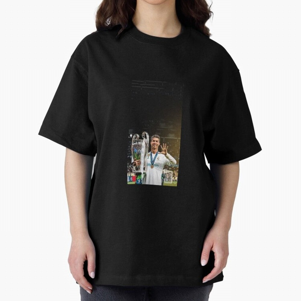 Ronaldo Oversized T-Shirt Bring Legendary Rivalry Energy to FIFA World Cup 2026 Centered on Haaland and Mbappe, Argentina and Brazil Energy, Stadium Memories, Football Loyalty, International Chants and Championship Tradition; Ideal for Passionate