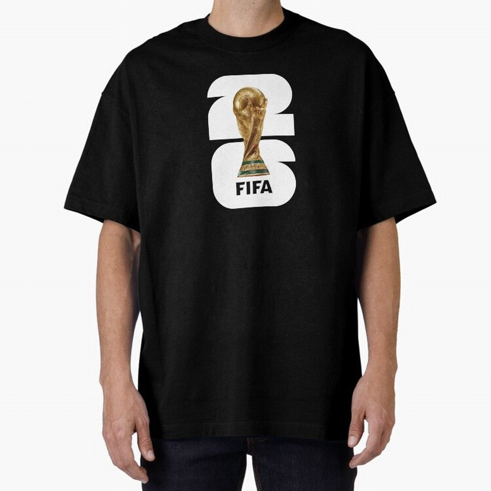 The Biggest Tournament in the World Oversized T-Shirt Join the FIFA World Cup 2026 Group Stage Journey through Neymar Highlights, Spain Pride, Tournament Hype, Historic Matchups, Family Viewing Parties and Global Sports Pride; Made for Die Hard