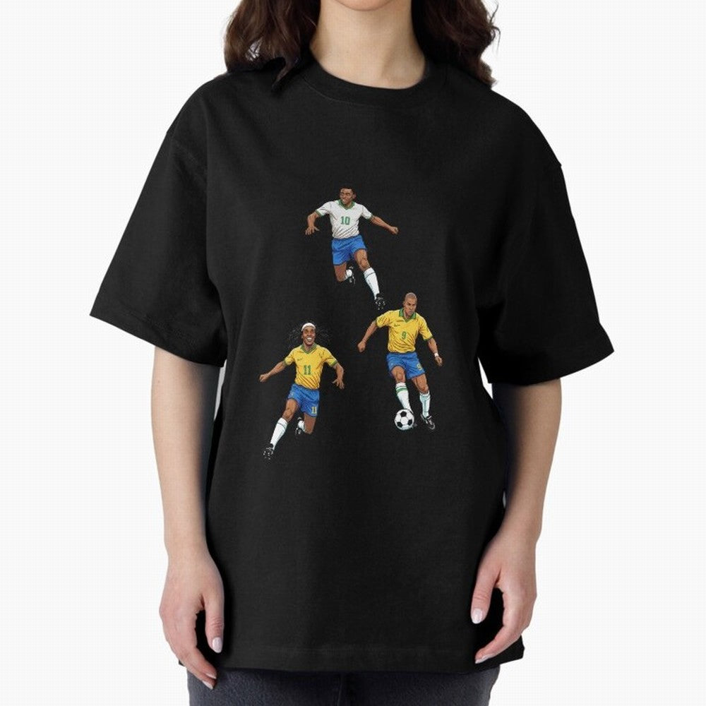 5 Oversized T-Shirt Feel the Heartbeat of FIFA World Cup 2026 Spirit, Filled with France and Portugal, Mbappe, Football History, Final Match Energy, Crowd Noise and Once in a Lifetime Moments; Great for Watch Parties, Sports Bars, Family Nights,