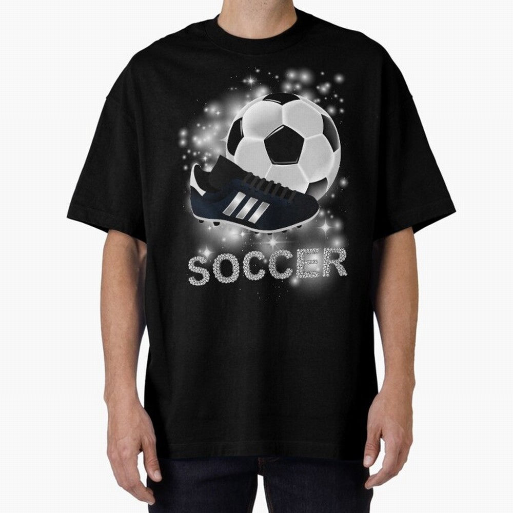 Soccer lover, passion for the ball Oversized T-Shirt Carry FIFA World Cup 2026 Group Stage Spirit, Built around Portugal, Spain and Germany, Messi, CR7 and Mbappe, Football Passion, Legendary Performances, Festival Vibes and Supporter Community;