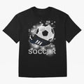 Soccer lover, passion for the ball Oversized T-Shirt Carry FIFA World Cup 2026 Group Stage Spirit, Built around Portugal, Spain and Germany, Messi, CR7 and Mbappe, Football Passion, Legendary Performances, Festival Vibes and Supporter Community;