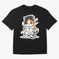 Kitten - Ronaldo | Real madrid Oversized T-Shirt Elevate Global Football Passion for FIFA World Cup 2026 USA Canada Mexico, with Mbappe, France and Portugal, Classic Soccer Heritage, Championship Pressure, Fan Loyalty and International Pride; Ideal