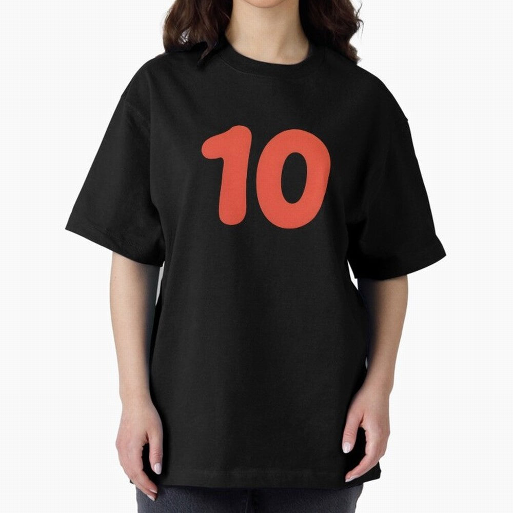 Number ten Oversized T-Shirt Support the Legends of Match Day Hype around FIFA World Cup 2026, Neymar, Argentina, Stadium Memories, Football Loyalty, International Chants and Championship Tradition; Ideal for Football Dads, Football Moms, Friends,
