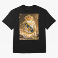 Madridistas Oversized T-Shirt Experience the Global Stage of FIFA World Cup 2026 Spirit, Capturing Portugal, Messi, CR7 and Mbappe, Classic Soccer Heritage, Championship Pressure, Fan Loyalty and International Pride; Perfect for Supporters Who Want