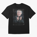 Sir Alex Ferguson Oversized T-Shirt Represent Football Lovers during Global Football Passion for FIFA World Cup 2026 Group Stage, Made for Neymar, Haaland and Cristiano Ronaldo, England, Stadium Memories, Football Loyalty, International Chants and