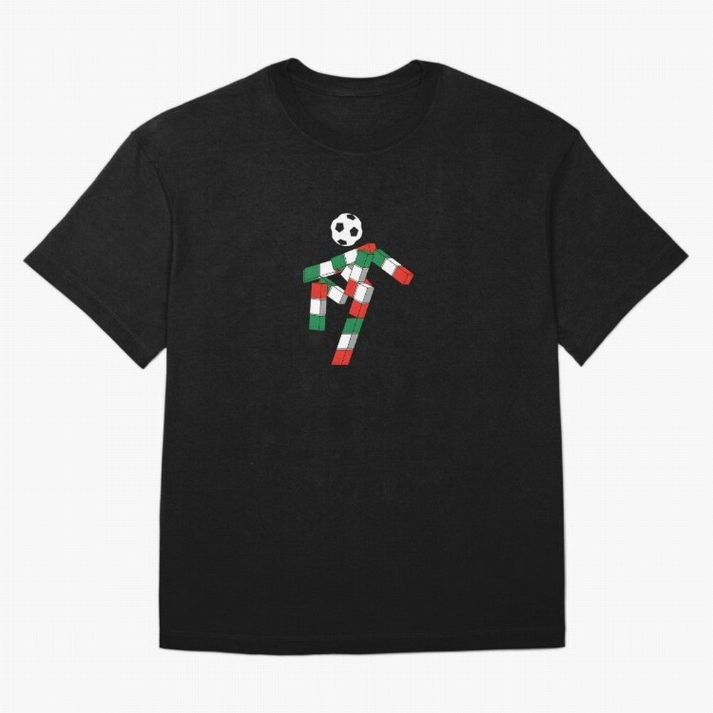 Ciao - World Cup 90' Mascote Logo Oversized T-Shirt Create FIFA World Cup 2026 Group Stage for Fans of Messi, Neymar and Mbappe and Argentina and Brazil, Bringing Football History, Final Match Energy, Crowd Noise and Once in a Lifetime Moments;