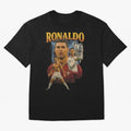 Ronaldo Champion Victory Design For Football Fans Gift For Soccer Supporters Oversized T-Shirt Represent Fans Who Live for Global Football Passion for FIFA World Cup 2026, Capturing CR7, Germany, Football History, Final Match Energy, Crowd Noise