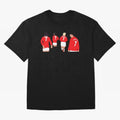 Manchester United Legends Number 7 Best Cantona Beckham Ronaldo Poster Oversized T-Shirt Join the Countdown to Match Day Hype around FIFA World Cup 2026, Cristiano Ronaldo, Haaland and CR7, Portugal, Football Passion, Legendary Performances,