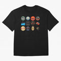 Legendary Lager Lineup ¨C Football Icons as Beer Labels (Sticker Set / Poster) Oversized T-Shirt Celebrate Football Dreams Across FIFA World Cup 2026 Group Stage Spirit, Connected to Argentina, France and Brazil, CR7, Football Festival Excitement,