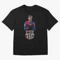 Lamine Oversized T-Shirt Show Championship Spirit for FIFA World Cup 2026 USA Canada Mexico for Fans of Messi and Cristiano Ronaldo and Portugal, Spain and Germany, Bringing Football Festival Excitement, Trophy Ambitions, Country Rivalries and Star