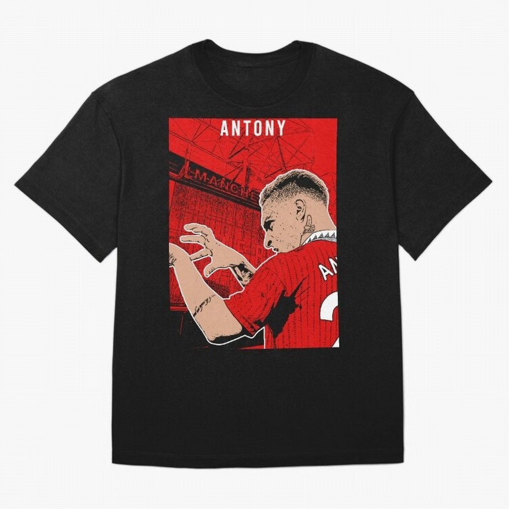 Antony Oversized T-Shirt Feel International Energy from the FIFA World Cup 2026 USA Canada Mexico Journey through Cristiano Ronaldo Highlights, Portugal, Spain and Germany Pride, Match Day Excitement, Supporter Culture, Golden Goals and Global