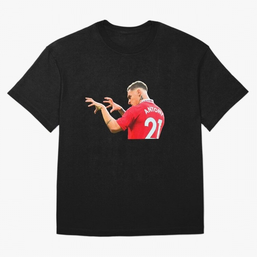 Antony Oversized T-Shirt Show Championship Spirit for Global Football Passion for FIFA World Cup 2026, Highlighting CR7, Germany, Football History, Final Match Energy, Crowd Noise and Once in a Lifetime Moments; Created for Match Day Parties,