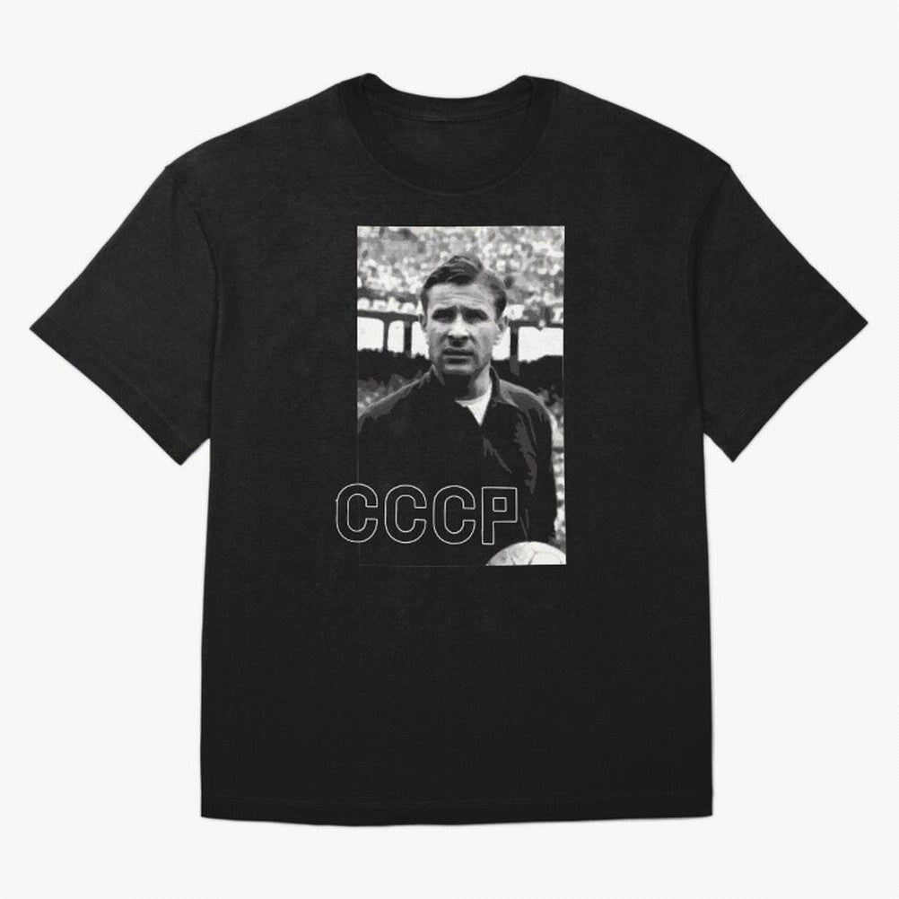Lev Yashin Football Legends1 Oversized T-Shirt Keep the Match Day Mood of the FIFA World Cup 2026 Group Stage Journey through Messi, Neymar and Mbappe Highlights, England Pride, Classic Soccer Heritage, Championship Pressure, Fan Loyalty and