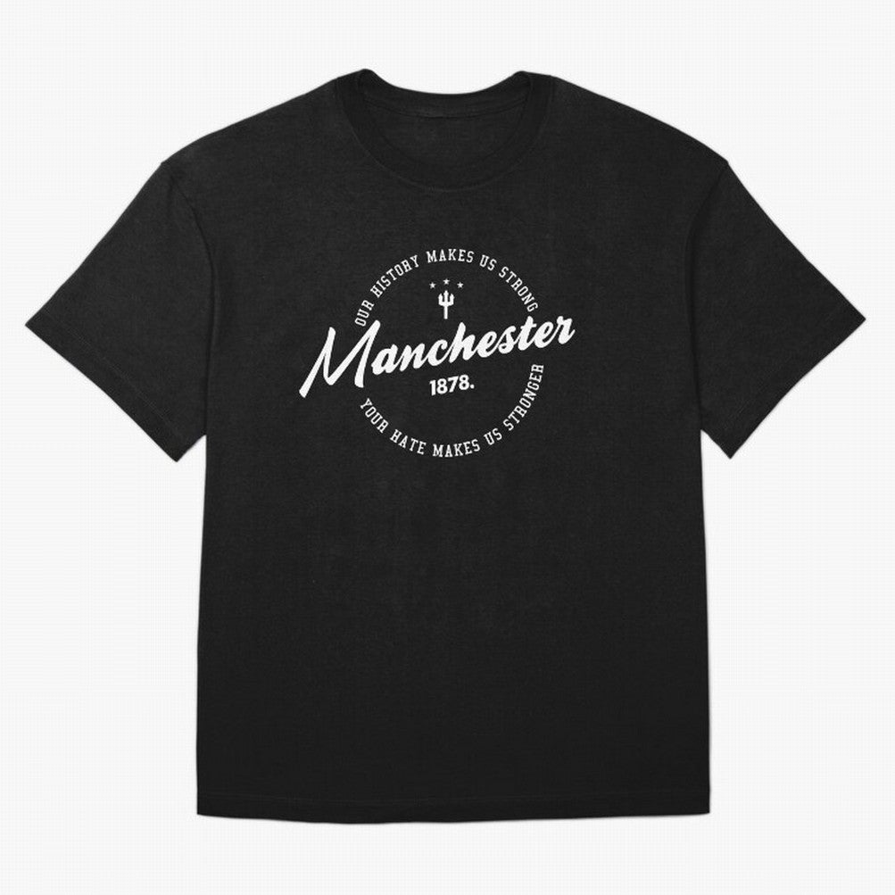 Mancester United Quotes Oversized T-Shirt Turn Up for FIFA World Cup 2026 USA Canada Mexico Spirit, Built around France, Haaland, Champion Mindset, Group Stage Buzz, Knockout Tension and Passionate Fan Culture; Perfect for Fans, Collectors, Family