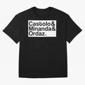 Castolo & Minanda & Ordaz. PES Oversized T-Shirt Join FIFA World Cup 2026 Group Stage Spirit, Driven by Brazil, Mbappe and Neymar, Tournament Hype, Historic Matchups, Family Viewing Parties and Global Sports Pride; Perfect for People Who Love