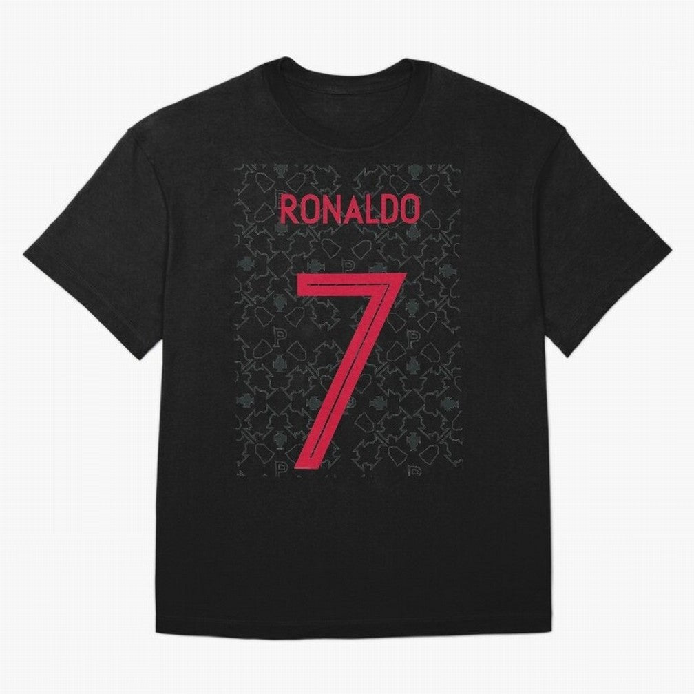 Christiano Ronaldo Portugal Away Jersey 2020 Oversized T-Shirt Follow Every Goal of the FIFA World Cup 2026 USA Canada Mexico Journey through Cristiano Ronaldo, Haaland and CR7 Highlights, England and Germany Pride, Sports Nostalgia, International
