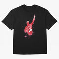 Paul Scholes Manchester United Legend Art Oversized T-Shirt Join Supporters Worldwide for FIFA World Cup 2026 Driven by CR7 and Messi, Argentina, France and Brazil Energy, Classic Soccer Heritage, Championship Pressure, Fan Loyalty and