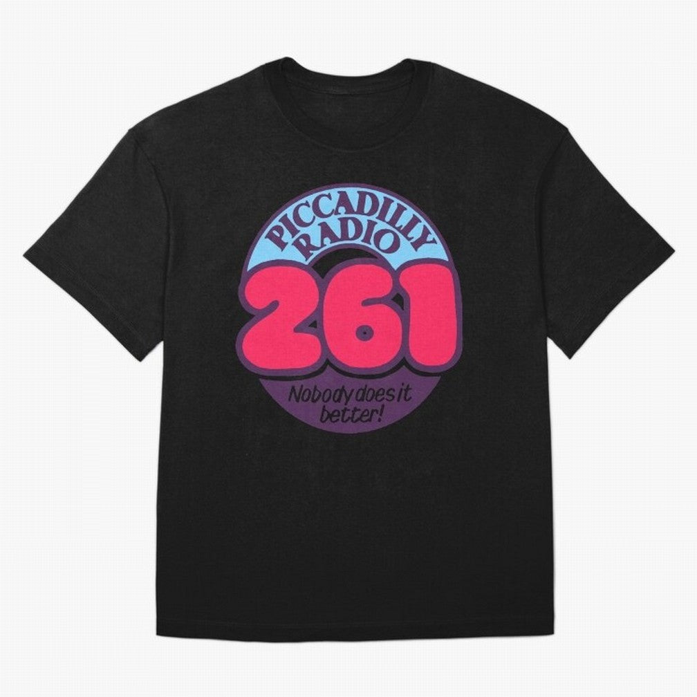 Piccadilly Radio Manchester Oversized T-Shirt Spotlight FIFA World Cup 2026 for Fans of Messi, CR7 and Mbappe and Portugal, Bringing Global Supporter Spirit, Legendary Goals, National Colors and Tournament Celebration; Perfect for People Who Love