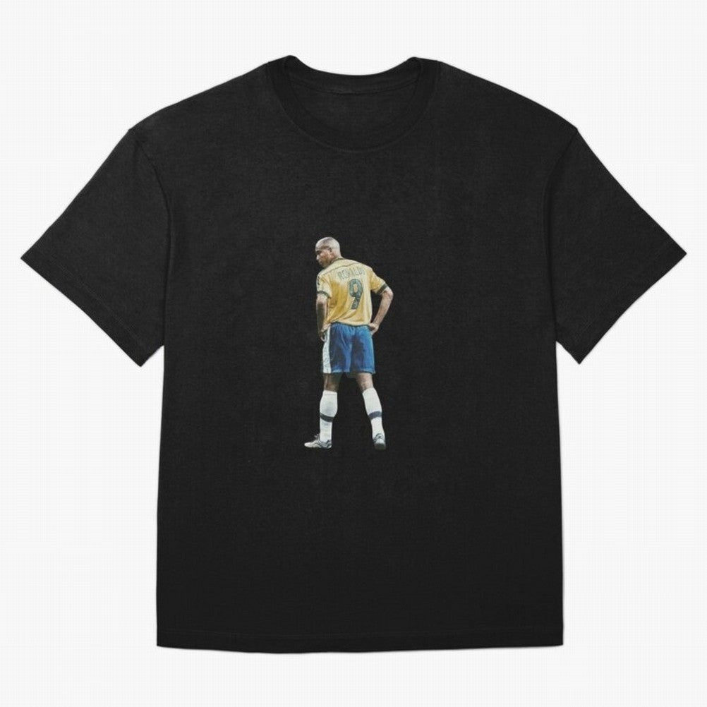 Brazilian Football Player from Milano Oversized T-Shirt Back the Journey through Match Day Hype around FIFA World Cup 2026 USA Canada Mexico, Messi and Cristiano Ronaldo, Netherlands, Sports Nostalgia, International Competition, Famous Players and