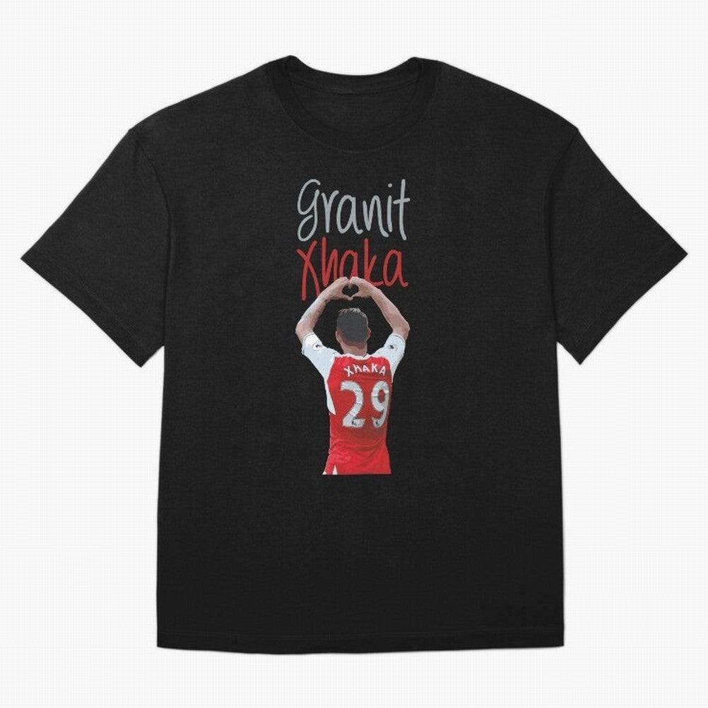 Granit Xhaka Oversized T-Shirt Relive Legendary Nights from FIFA World Cup 2026 Group Stage Spirit, Connected to France and Portugal, Neymar, Supporter Pride, Iconic Celebrations, Legendary Names and Global Match Day Energy; Ideal for Fans Who