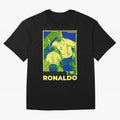Ronaldo - Street Art - Soccer Icons Oversized T-Shirt Cheer for FIFA World Cup 2026 Made for Haaland, Brazil Energy, Match Day Excitement, Supporter Culture, Golden Goals and Global Football Passion; Made for Die Hard Supporters, Soccer Lovers,