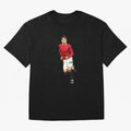 Alejandro Garnacho celebration Oversized T-Shirt Discover Match Day Hype around FIFA World Cup 2026, Messi, CR7 and Mbappe, Argentina and Brazil, Retro Football Energy, Iconic Rivalries, Trophy Chase Drama and Stadium Atmosphere; Ideal for