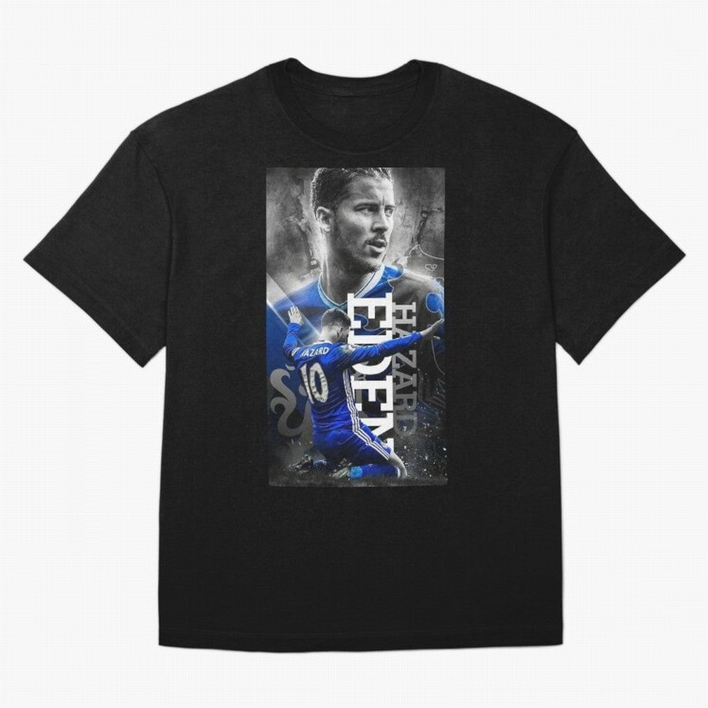 Eden Hazard Oversized T-Shirt Show Your Love for FIFA World Cup 2026 Group Stage Spirit, Made for England, France and Netherlands, Cristiano Ronaldo, Classic Soccer Heritage, Championship Pressure, Fan Loyalty and International Pride; Perfect for