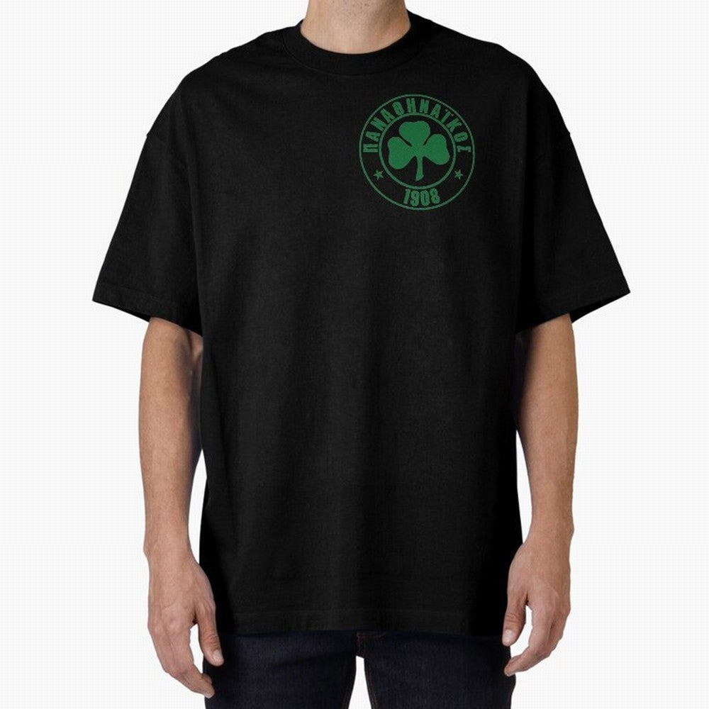 Panathinaikos FC Oversized T-Shirt Relive Legendary Nights from the FIFA World Cup 2026 USA Canada Mexico Journey through Messi, CR7 and Mbappe Highlights, Brazil Pride, Worldwide Fan Energy, Dramatic Goals, Stadium Lights and Championship