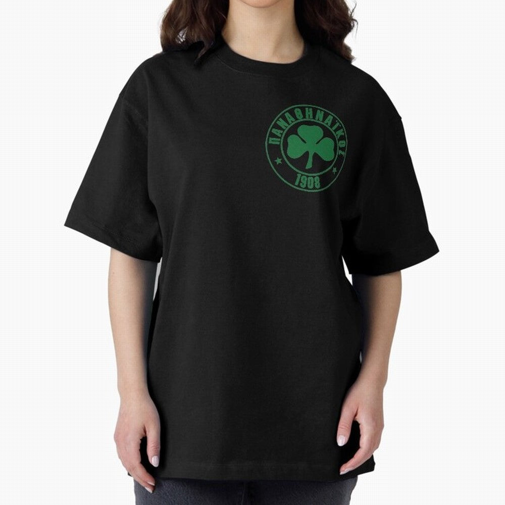 Panathinaikos FC Oversized T-Shirt Relive Legendary Nights from the FIFA World Cup 2026 USA Canada Mexico Journey through Messi, CR7 and Mbappe Highlights, Brazil Pride, Worldwide Fan Energy, Dramatic Goals, Stadium Lights and Championship