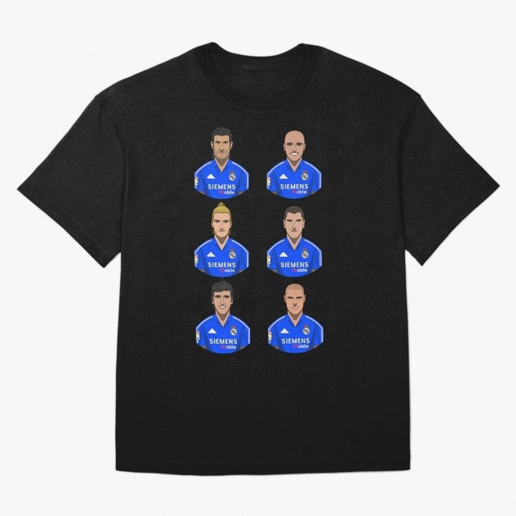 Los Galacticos Oversized T-Shirt Support the Legends of FIFA World Cup 2026 USA Canada Mexico for Fans of Mbappe and Neymar and Spain, Bringing Football History, Final Match Energy, Crowd Noise and Once in a Lifetime Moments; Great for Supporters