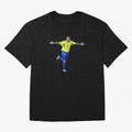 Brazilian Legend Ronaldo Oversized T-Shirt Capture the FIFA World Cup 2026 Journey through Messi and Cristiano Ronaldo Highlights, Argentina Pride, Champion Mindset, Group Stage Buzz, Knockout Tension and Passionate Fan Culture; Perfect for