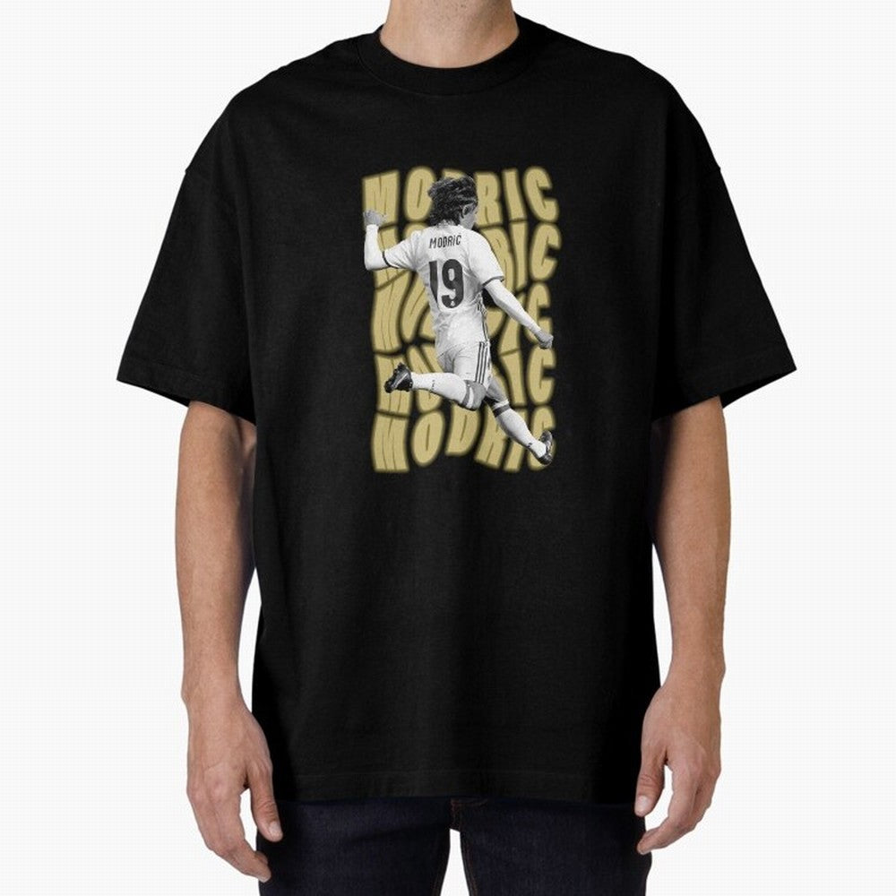 Luka modric Oversized T-Shirt Follow the Road to the FIFA World Cup 2026 USA Canada Mexico Journey through Neymar Highlights, Brazil, Portugal and Argentina Pride, Fan Favorite Moments, National Team Passion, Big Match Drama and Soccer History;