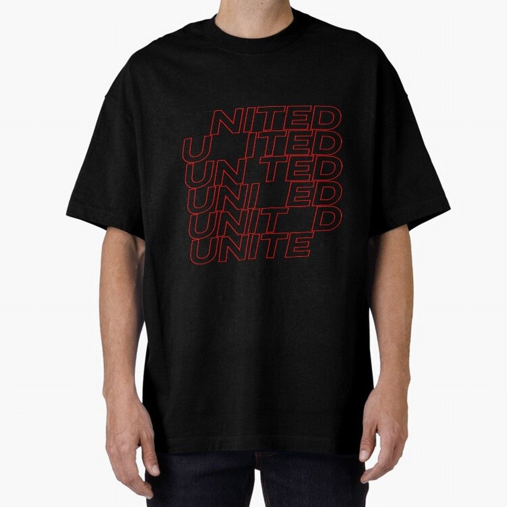 MAN UNITED - 2020 WHITE ILLUSTRATION Oversized T-Shirt Relive the Noise and Pride of the FIFA World Cup 2026 Group Stage Journey through Mbappe Highlights, Netherlands Pride, Global Supporter Spirit, Legendary Goals, National Colors and Tournament