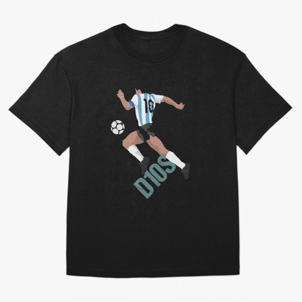 D10S Oversized T-Shirt Fuel FIFA World Cup 2026 USA Canada Mexico Centered on CR7, France Energy, Football Passion, Legendary Performances, Festival Vibes and Supporter Community; Ideal for Football Dads, Football Moms, Friends, Collectors and Fans